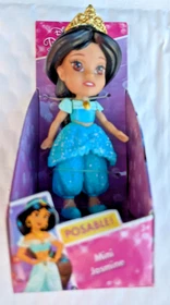 Disney Princess Poseable Mini Doll Toddler Miniature 3.5" Figure ~ YOU CHOOSE