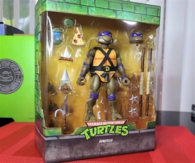 Super7 TMNT Ninja Turtles Ultimates -Muckman, Metalhead, Donatello, Rocksteady