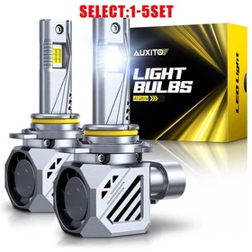 9012 LED Headlight Bulb High/Low Beam Bright 6500K White 48000LM Plug&Play 2-10X
