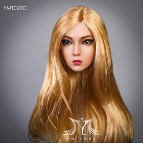 YMTOYS 1/6 YMT029 Rose Girl Head Carving Model Fit 12'' TBL/PH Action Figure
