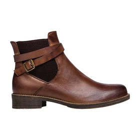 Propet Tatum Round Toe Zippered Booties Womens Brown Casual Boots WFX025LBRN