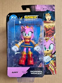 DC x Sonic The Hedgehog - Amy, Knuckles, Shadow, Sonic, Tails - 5" Jakks Pacific