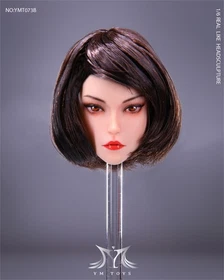 YMTOYS YMT073 1/6 Girl Head Sculpt Model Fit 12in Figures