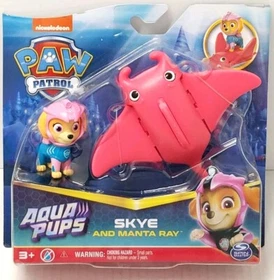 Paw Patrol AQUA PUPS Rescue with Sea Animals YOU CHOOSE Nickelodeon  SKYE+++++