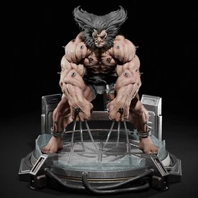 Wolverine Weapon X resin scale model kit unpainted 3d print