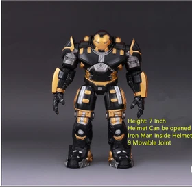 7" Action Figure Marvel Avengers 2 Age of Ultron IRON MAN HULK BUSTER Spider Man