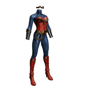 1/12 Scale Action Hero Accessory Kit: Wonderful Woman (Adrianne Policki)
