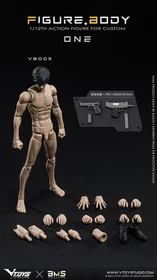 VTOYS&times;BMS 1/12 VB002/VB003 Skin Action Figure Body One