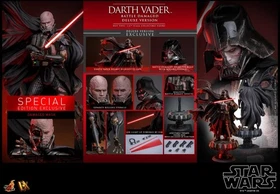 Hot Toys DX44/DX45 Star Wars Darth Vader Battle Damaged 1/6 Action Figure Model