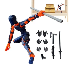 Titan13, Dummy 13, T13 Action Figure,Toy Robot, 3D Printed