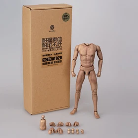 1/6 Scale Worldbox Male Muscular Strong Action Figure Body Fit 12" Head Sculpt