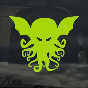 Cthulhu Vinyl Decal Sticker Indoor Outdoor Car Window Laptop Gifts Horror