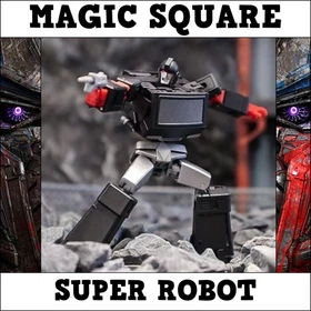 MAGIC SQUARE Series G1 Black Ironhide Transforming Robot 🟢IN STOCK🟢
