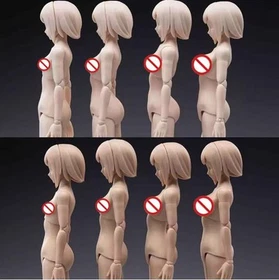 86TOYS T86-ST 1/12 Female Super Flexible Joint Body+Anime Head 6" Action Figure