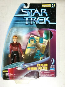 1997 Star Trek Warp Factor 2 Playmates 4.5" Action Figures Mix 3- Your Choice 5