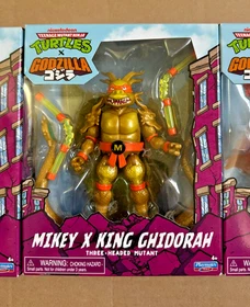 2025 Playmates TMNT x Godzilla Leo, Mikey, Raph