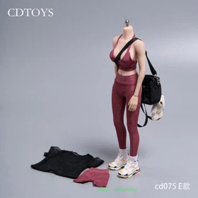 CDTOYS 1:6 CD075 Sportswear suit Clothes For12-inch Female PH TBL Figure Body