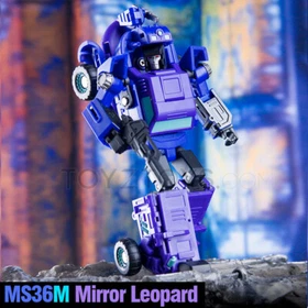 Dr.Wu MS-36C/G/M Sand Comics Leopard Giant Python Mirror Leopard Robot 11cm