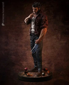 Logan Wolverine resin scale model kit unpainted 3d print