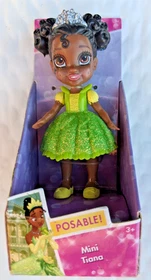 Disney Princess Poseable Mini Doll Toddler Miniature 3.5" Figure ~ YOU CHOOSE