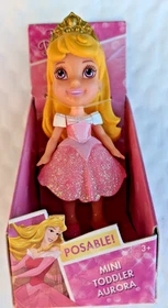 Disney Princess Poseable Mini Doll Toddler Miniature 3.5" Figure ~ YOU CHOOSE