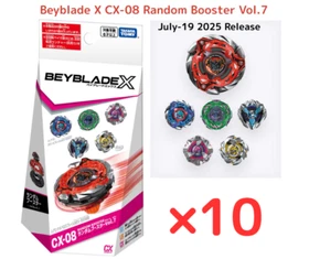 Beyblade X CX-08 Random Booster Vol.7 Takara Tomy 2025 New Sealed Japan