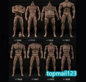 WorldBox 1:6 Scale PVC Durable Male Action Figure Body Fit 12'' Doll Head Sculpt