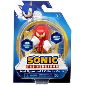 Sonic The Hedgehog Action Mini Figure +2 Collector Surprise Cards  Sega