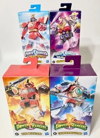 Mighty Morphin Power Rangers Megazords - Choose - Figures 30th Anniv. VHS Hasbro