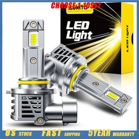 AUXITO 9006 LED Headlight Bulbs Kit 48000LM White Hi/Low Beam - Plug&Play 2-20X