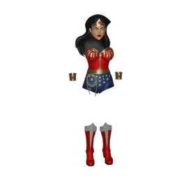 1/12 Scale Action Figure Kit: Lynda Carter (Animated)