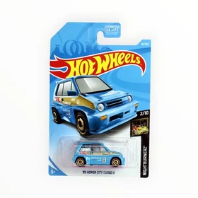 Hot Wheels '85 Honda City Turbo II 81/250 - Blue - 2019 Mainline A