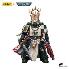 JOYTOY Warhammer 40K 1/18 Dark Angels Master Lazarus with Power Fist Model Toys