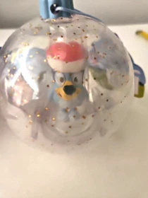 NEW Moose Figure Toy BLUEY & BINGO in Christmas Ornament Ball U Choose