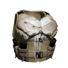 1:6 Scale Chest Armor: Punisher (Tactical)