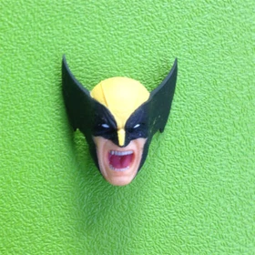 for 1/12 MEZCO X-Men Wolverine Action Figure Head Sculpture Accessories Model