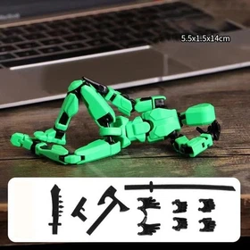 Titan13, Dummy 13, T13 Action Figure,Toy Robot, 3D Printed