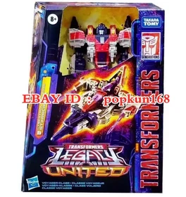 New Transformers Starscream Hasbro Legacy United Voyager Action Figure Kids Toys