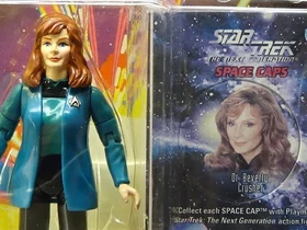 Playmates Star Trek TNG Dr Beverly Crusher in Medical Coat 93 Next Gen Sealed