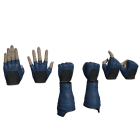 1/12 Scale Female Wrists & Hands [Unpainted]: Invincible (SS-01)