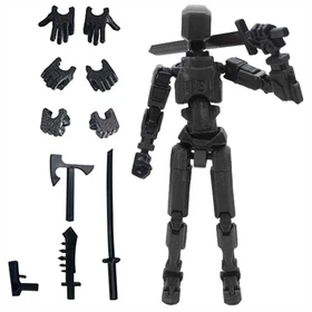 Titan 13 T13 Action Figure 3D Printed Movable Nova Lucky 13 Robot Model