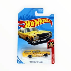 Hot Wheels '70 Chevelle SS Wagon 56/250 - Yellow - 2019 Mainline A