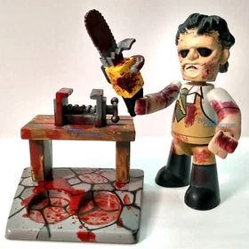 Mezco Mez-Itz Friday 13th Jason Voorhees Freddy Krueger Leatherface 3" Figures