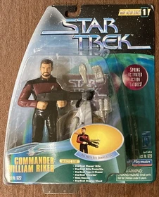 Star Trek Playmates Fig, CHOICE CombatAction, Academy, Strike Force, 1st.Contact