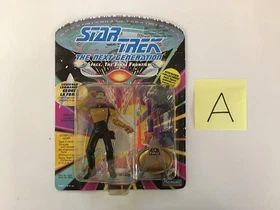 Playmates Star Trek Next Generation Figure Geordi La Forge 6010 6015 - You Pick