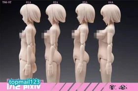 86TOYS 1/12 T86-ST Flexible 6" Female Joint Action Figure Head &Body Doll Model
