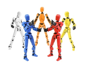 T13 Action Figure, Titan 13, Dummy 13, Toy Robot, 3D Printed Jointed Movable kit