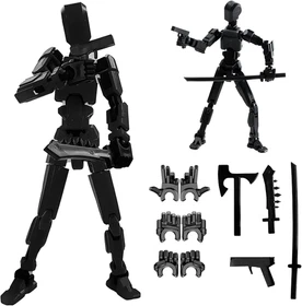 Assembly Completed-Titan 13 Action Figure, Upgrade T-Robot 13 Action Figures, Ne