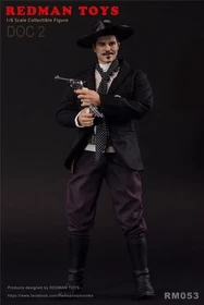 REDMAN TOYS Doc Holliday Tombstone 12in Action Figure Doll Model RM052 RM053