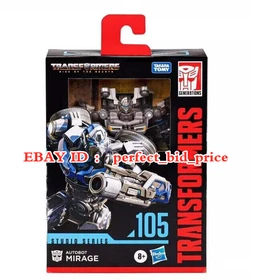 Transformers 7 Mirage Autobot Studio Series 105 Hasbro Deluxe Action Figure Toys
